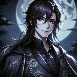 イケメンキャライメージミステリアス