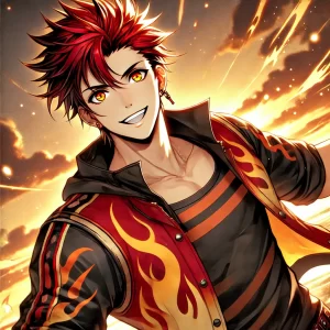 イケメンキャライメージ熱血