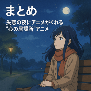 失恋の夜にアニメがくれる“心の居場所
